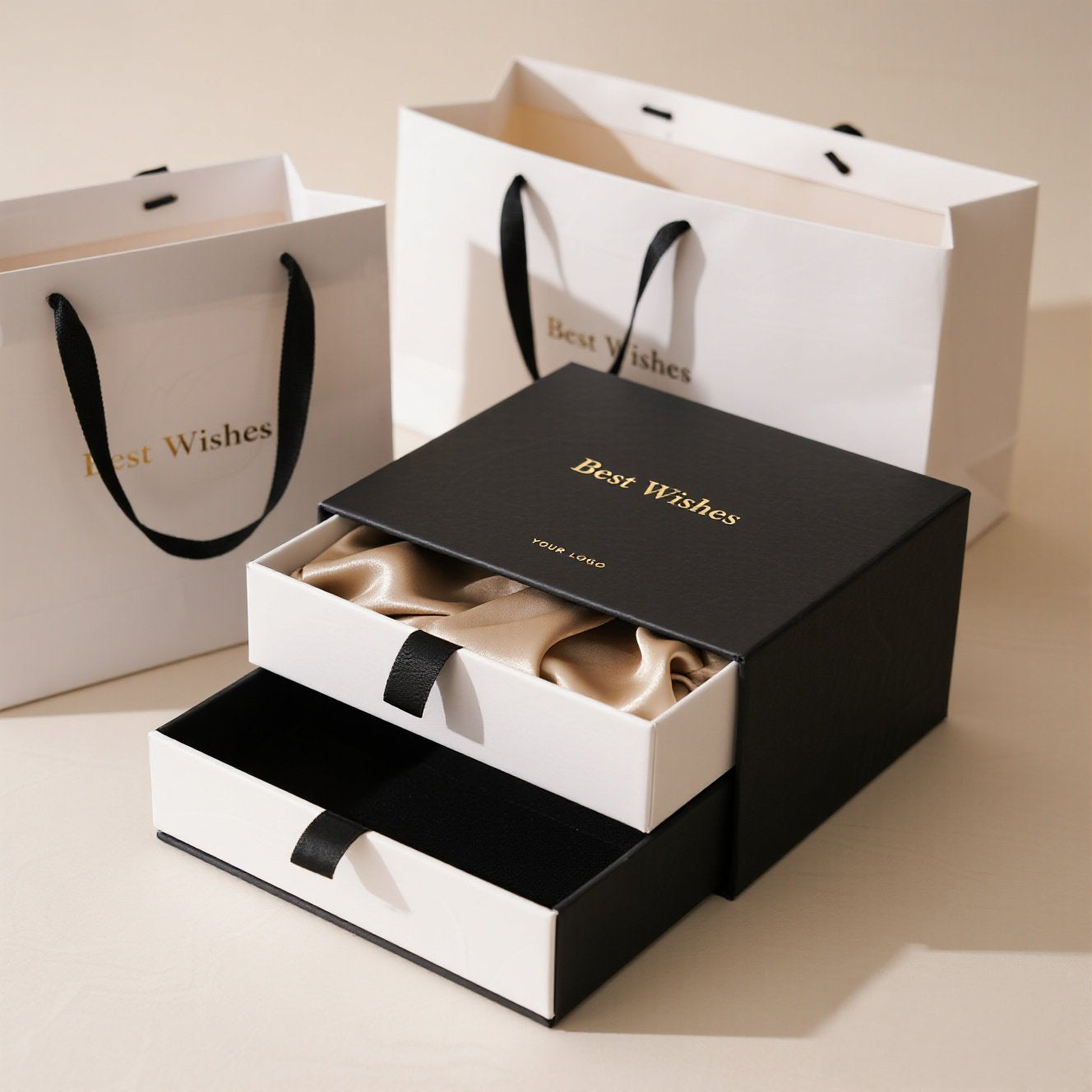 Manufacturer Professional Customized Cosmetic Paper Box Sliding Glitter Lipstick Organiser Carton Packing Box With Silk Lining