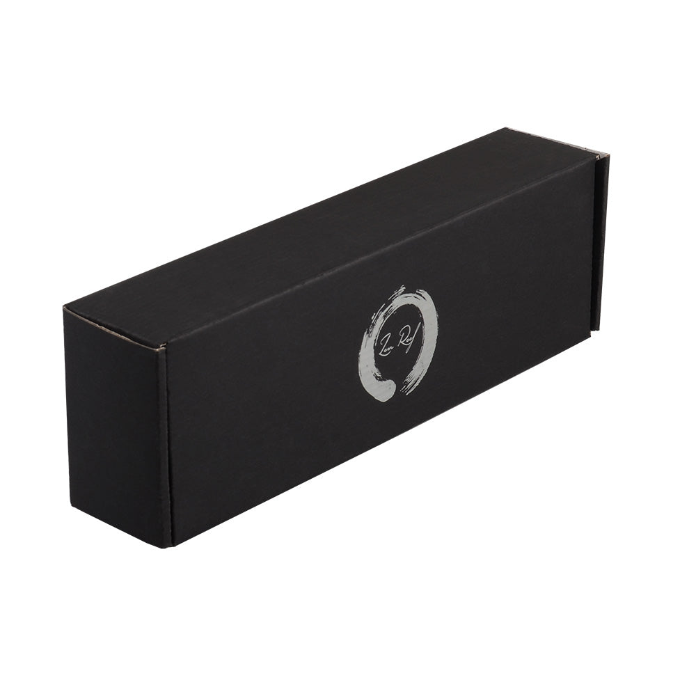 Eco Friendly Folding Cardboard Paper Gift Box Black Flat Pack Packaging for Wedding or Business Wrapping Use