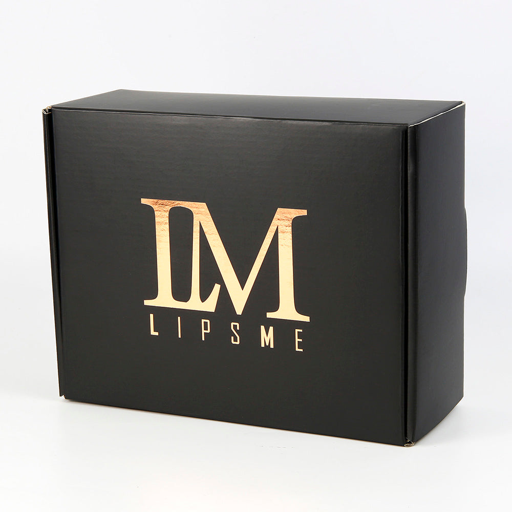 Custom Rigid Black Paper Box and Cardboard Gift Packaging Box for Product Display and Brand Promotion Use