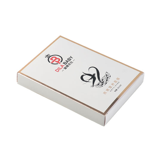 Biodegradable Cardboard Cosmetic Flip Lid Packaging Box for Skincare Storage and Gift Presentation Paper Box