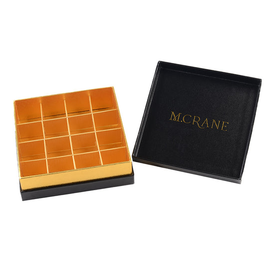 Custom Box for Chocolates with Elegant Bonbon Tray Packaging Organizer for Valentine's Day or Romantic Gift Use