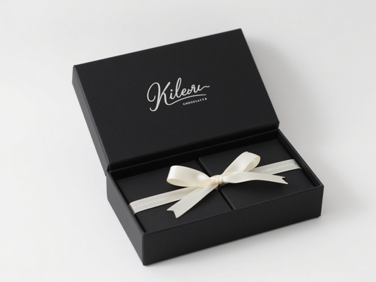 Custom Blister Chocolate Box with Tray Insert and Personalized Packaging for Party Gift or Event Chocolate Display Use