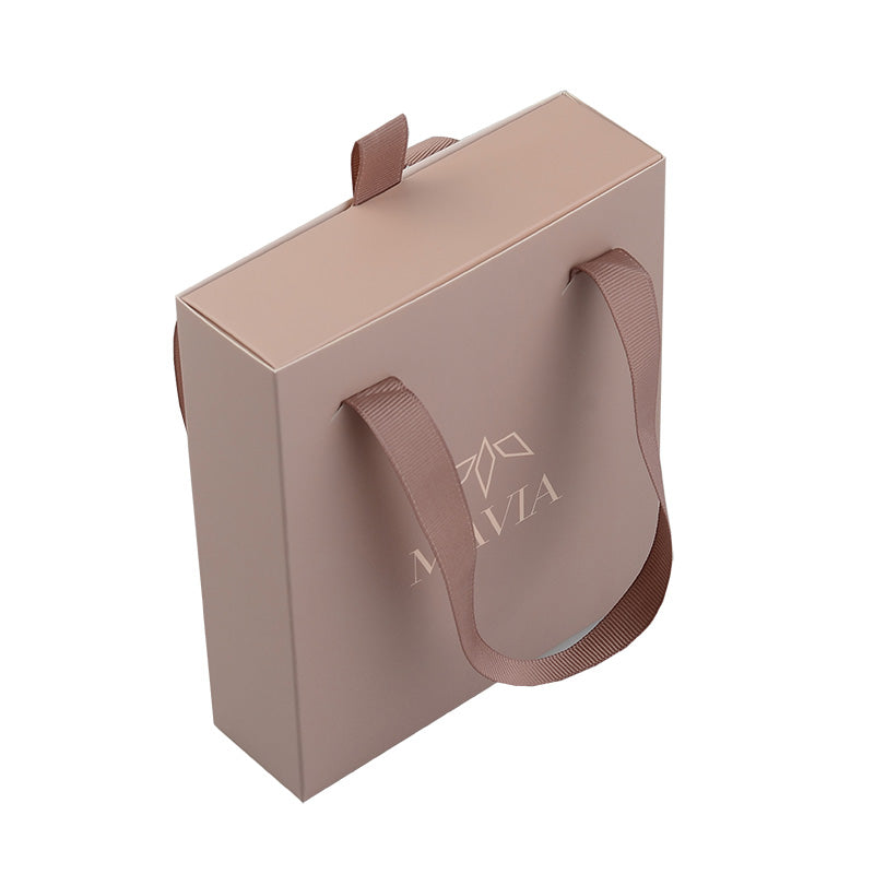 Handmade Jewelry Paper Boxes with Lid Rigid Candle Gift Packaging Box for Anniversary or Retail Display Use