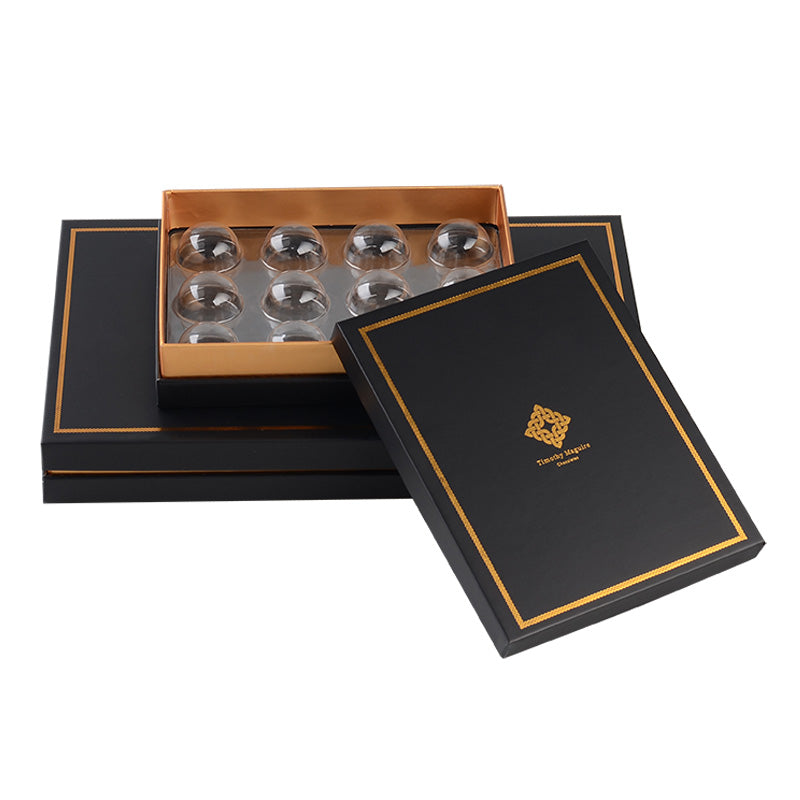 Custom Valentine Chocolate Box Packaging with Elegant Gift Display Organizer for Romantic Holiday Celebration