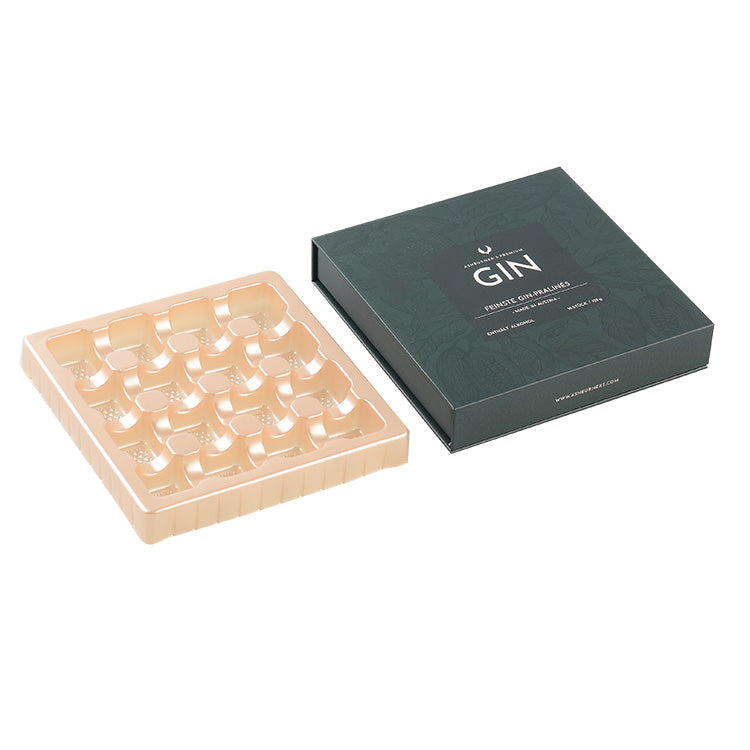 Custom Luxury Chocolate Box Packaging with Insert Tray and Rigid Gift Box Design for Celebration or Party Use