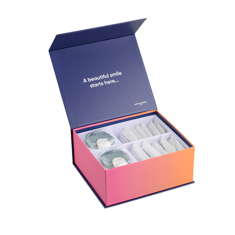 Packaging Box Factory Customized logo Caja Alineadores Dental Braces Kit Box Luxury Orthodontic Packaging Dental Aligner Box