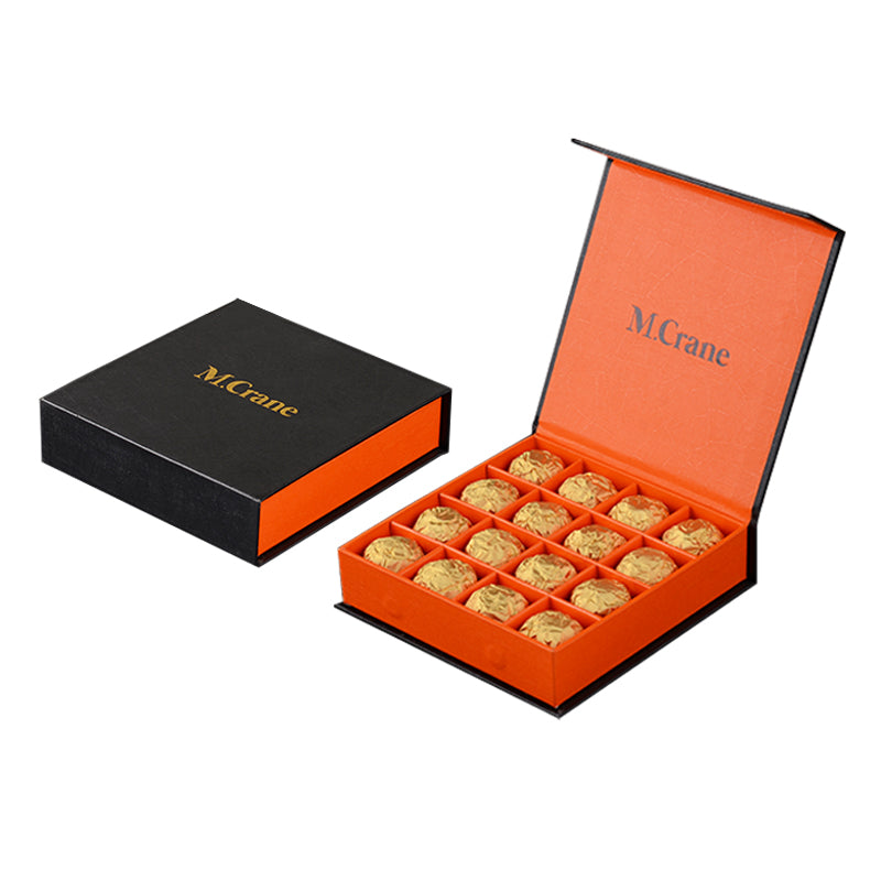 Luxury Fine Chocolate Box with Rigid Drawer Packaging and Chocolate Gift Boxes 50 Pcs for Party and Event Use