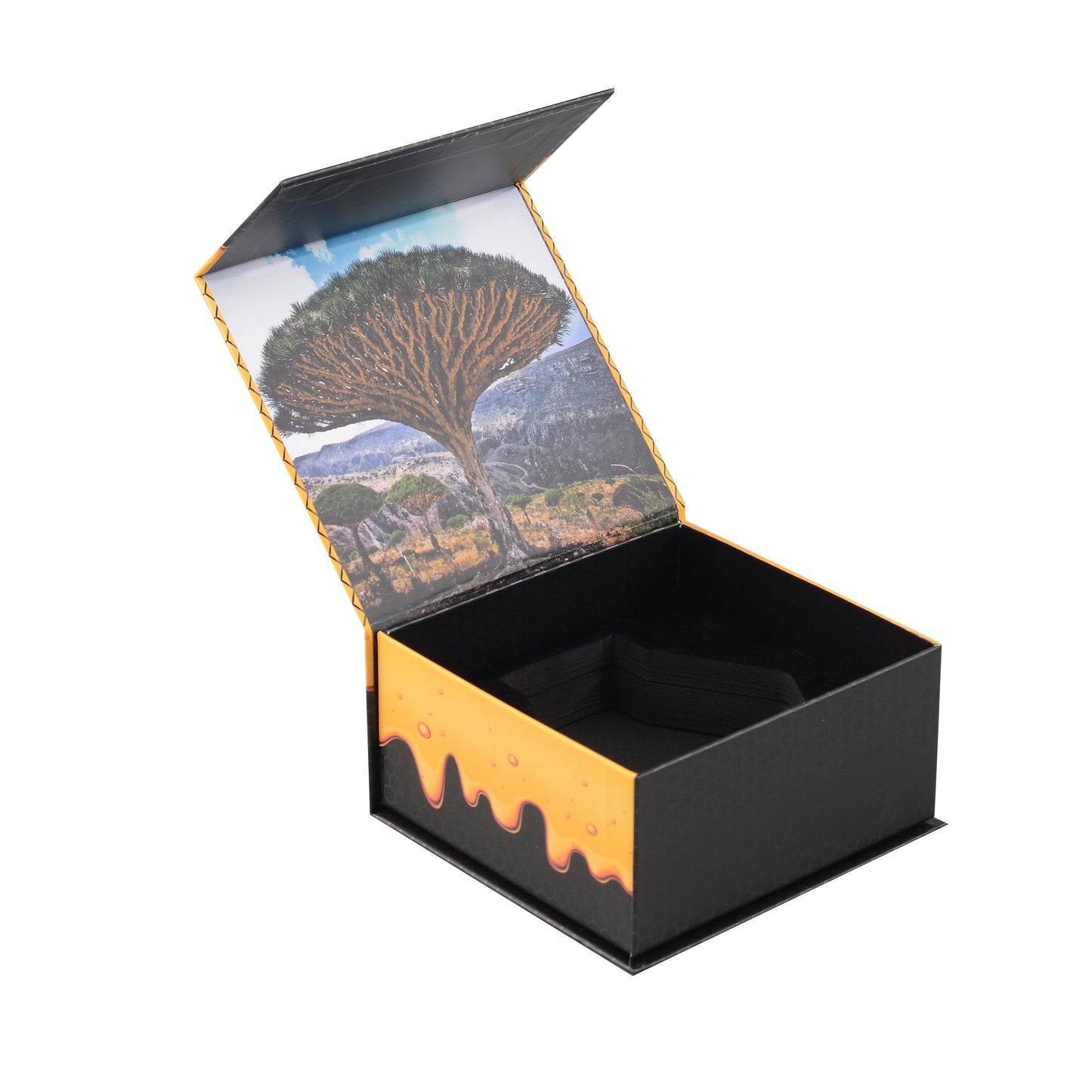 Luxury Box Packaging for Honey Jar with High-Quality Storage and Decorative Gift Box