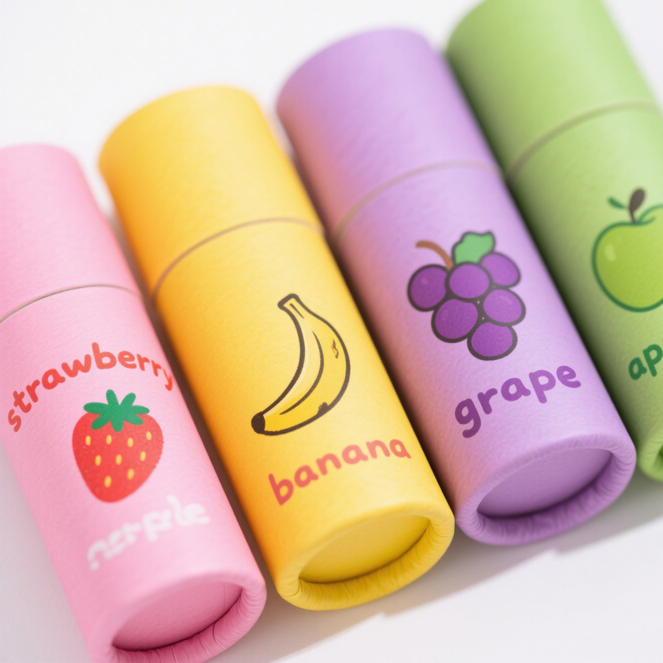 Custom Eco Friendly Cardboard Tube Box Circular Paper Tube for Lipstick Cosmetic with logo