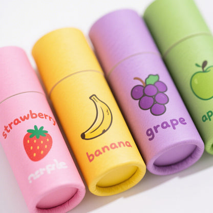 Custom Eco Friendly Cardboard Tube Box Circular Paper Tube for Lipstick Cosmetic with logo