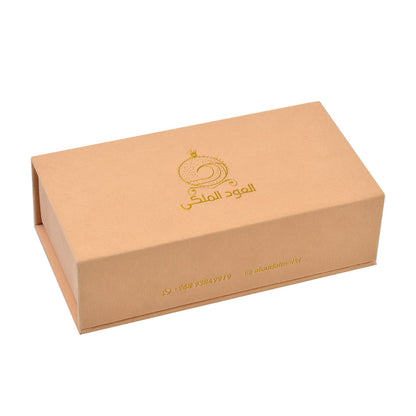 Luxury Honey Gift Packaging Box with Velvet Storage and Elegant Cosmetic Gift Box