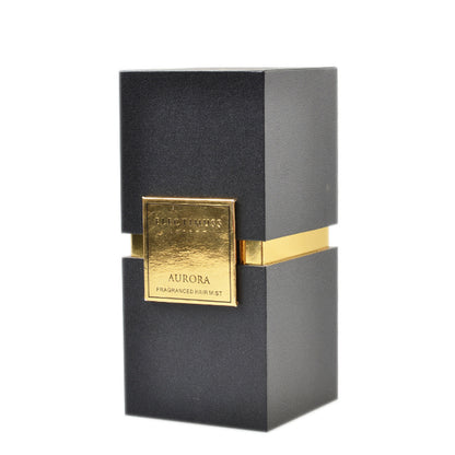 Customized Perfume Packaging Round Bottle Box Small Paper Cosmetic Essential Oil Bottle Boxes with Packaging Box Green