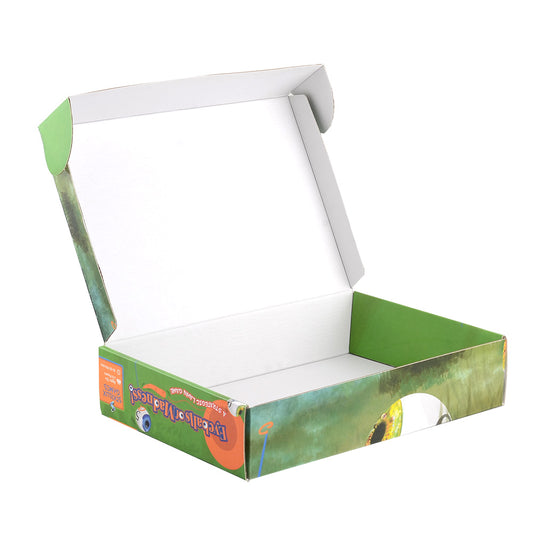 Premium White Folding Paper Gift Boxes Cardboard Packaging for Storage Wrapping and Holiday Gift Display