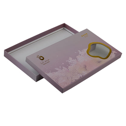 Custom Eco-Friendly Chocolate Packaging Box with Clear Window Design and Rigid Structure for Gift or Retail Use