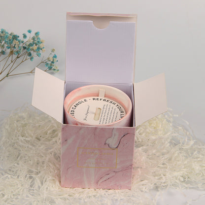Customized logo Luxury Paper Box Gift Candle Box Packaging