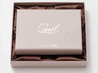 Rigid Velvet Chocolate Packaging Box Bonbon Gift Box for Dessert Storage and Holiday or Celebration Gift Display