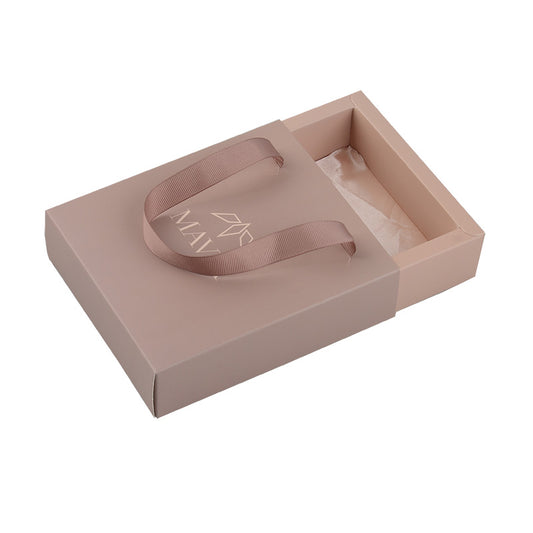 Handmade Jewelry Paper Boxes with Lid Rigid Candle Gift Packaging Box for Anniversary or Retail Display Use
