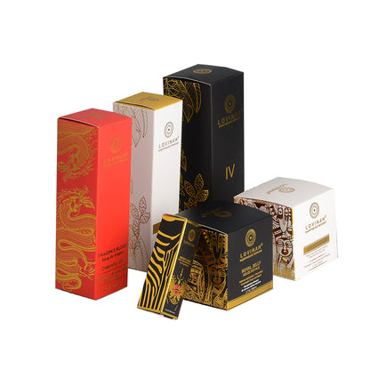 Customized Rigid Paper Box Packaging with Your Own Logo for Gift Wrapping or Handmade Product Branding
