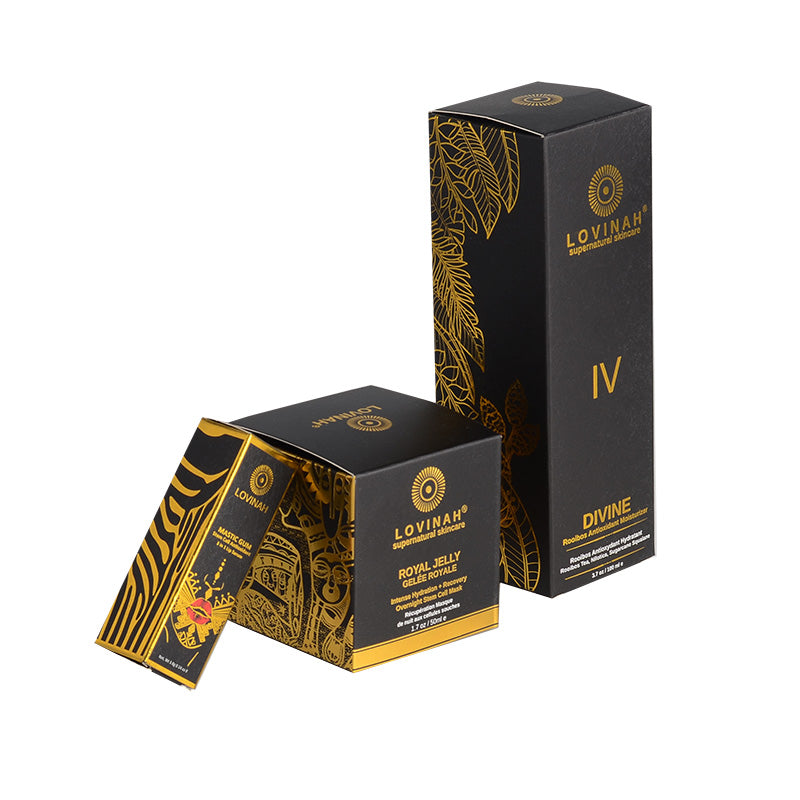 Customized Rigid Paper Box Packaging with Your Own Logo for Gift Wrapping or Handmade Product Branding