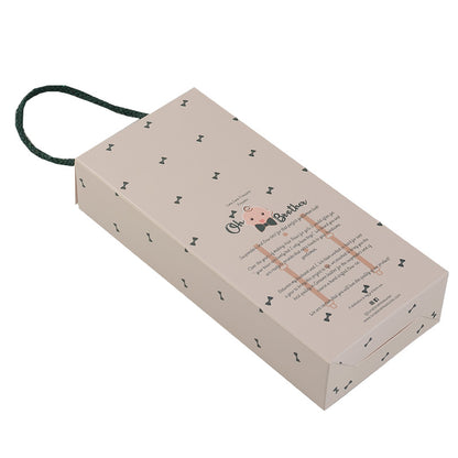 Eco-Friendly Kraft Cardboard Packing Paper Box Flat Pack Paper Box for Gift Wrapping Packaging and Product Storage Use
