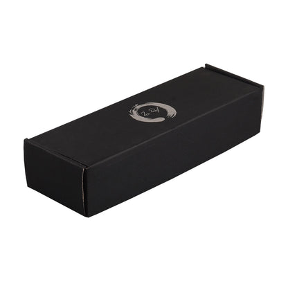 Eco Friendly Folding Cardboard Paper Gift Box Black Flat Pack Packaging for Wedding or Business Wrapping Use
