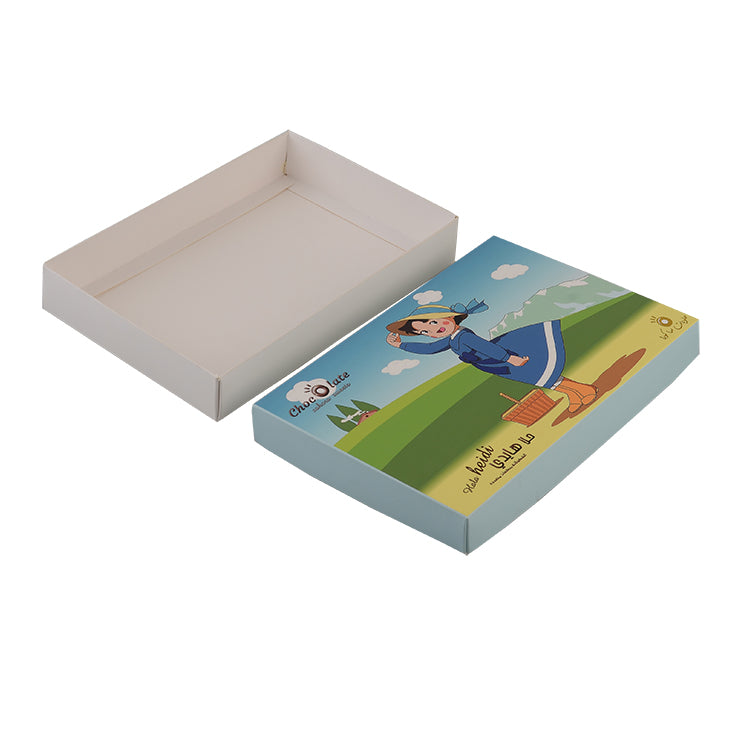 Luxury Round Chocolate Truffle Box with Insert Tray and Rigid Packaging Design for Party Favor or Gift Display