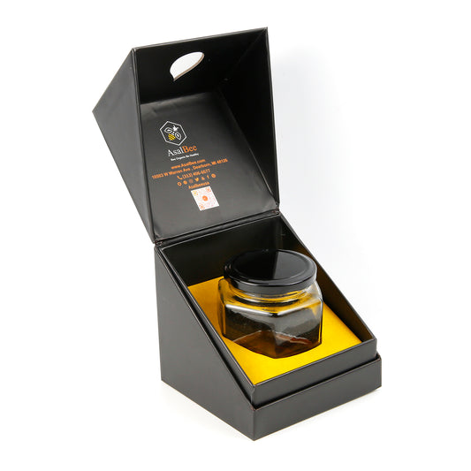 Custom Honey Gift Packaging Jar and Box for Cosmetics Display and Protective Storage