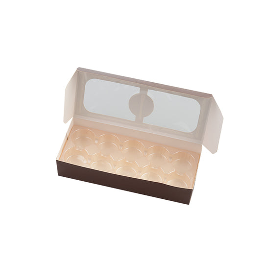 Custom Luxury Chocolate Boxes Packaging with Divider for Birthday Party or Romantic Wedding Candy Gift Use